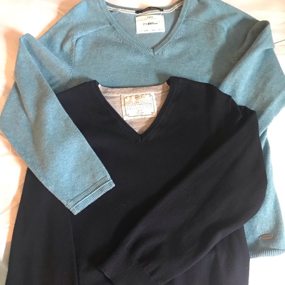 Zara kids  Two long sleeve knit . - Picture 1 of 1